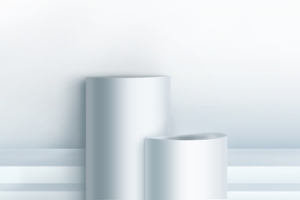 简约金属质感阶梯banner