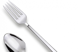 银色西餐餐具高清PNG透明图片-生活用品设计素材免费下载