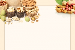 简约五谷杂粮食物食品创意广告背景素材