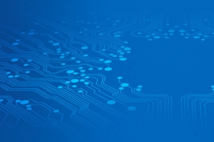 科技感蓝色背景banner