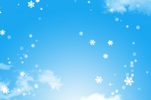 蓝色雪花背景图元素
