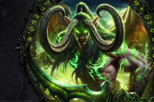 《魔兽世界:军团再临(World of Warcraft:Legion)》伊利丹4k壁纸