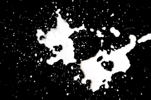 点 飞溅 黑白 下降 黑色 白色 4k壁纸 3840x2160