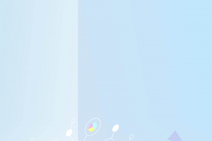 简约智慧科技城市蓝色大气海报