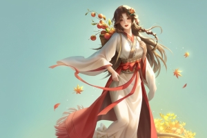 动画《完美世界》火灵儿4K动漫壁纸
