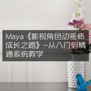 Maya影视角色动画师成长宝典，入门至精通系统教程