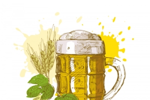 啤酒矢量图