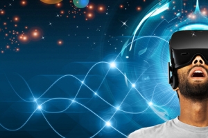 VR科技科幻蓝色渐变banner