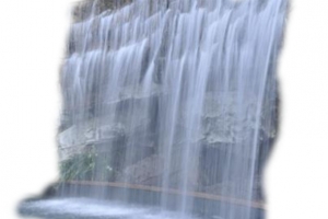 瀑布素材