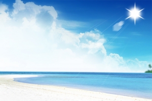 夏季海滩主图背景
