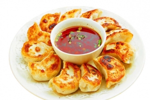 美味黄金煎饺