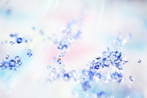 蓝色水珠钻石壁纸
