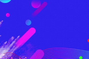 创意时尚渐变banner背景海报