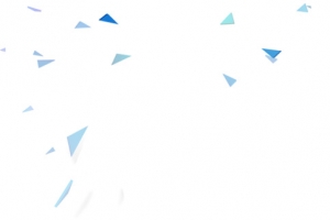 蓝色漂浮三角电商