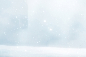 淡雅雪景banner背景图