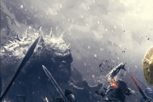 《战神God of War 2017》5120x1440游戏壁纸