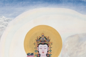 普贤菩萨大象坐骑4k超清手机壁纸图片