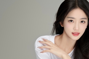 高清美女潘敏3440x1440带鱼屏壁纸