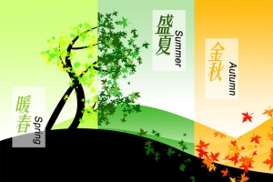 四季背景