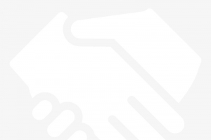 白色握手图标高清PNG透明免扣设计素材免费下载