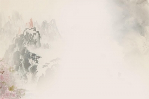中国风水墨山水画