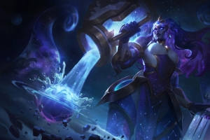 英雄联盟lol海兽祭司 水瓶星神 俄洛依4k壁纸