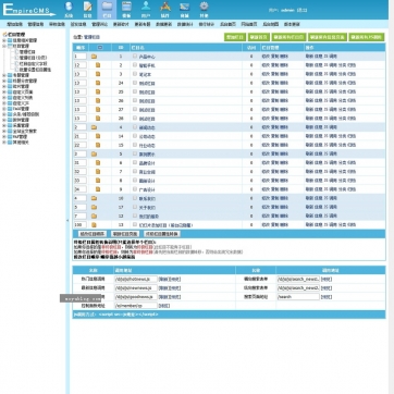 企业产品全览 | HTML5自适应帝国CMS商品展示与新闻案例网站模板后台功能