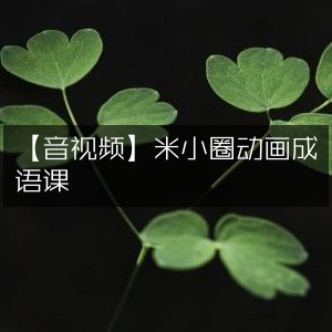 米小圈动画成语课，精彩音视频学习体验