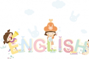 矢量字母儿童插画