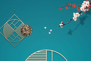 中国传统节日腊八节海报