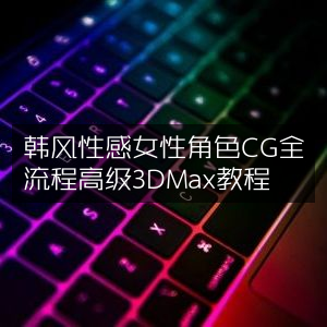 韩风性感女角3DMax高级CG制作教程