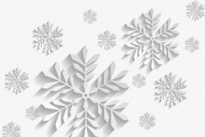 雪花素材图案