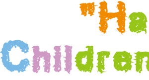 happy childrens day 英文儿童节字体设计