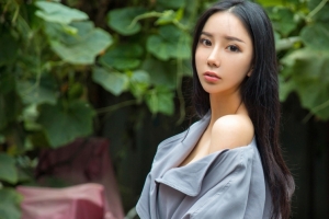 长发清新美女赵佳琪3440x1440带鱼屏壁纸