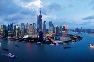 城市高楼都市夜景Banner