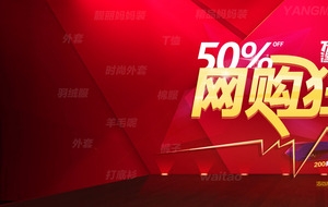 网购狂欢节banner