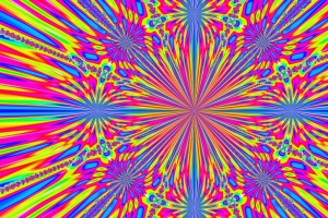 分形 万花筒 彩色 抽象 4k壁纸 3840x2160