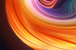 彩色电商科技曲线banner
