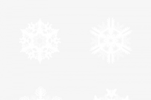 圣诞节雪花元素