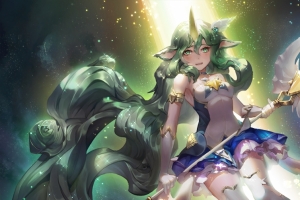 LOL英雄联盟众星之子索拉卡3440x1440壁纸