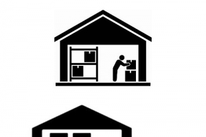 仓库，仓储，物流，货物，一件代发，图标