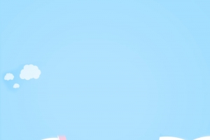 浅蓝色白云背景
