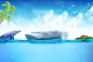 海洋背景
