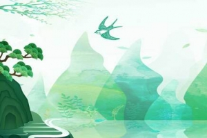 春天春分清明背景banner