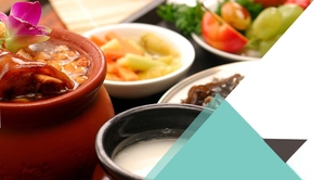 快餐中餐外卖广告背景Banner