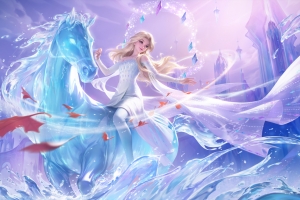 王者荣耀甄姬雪境奇遇 2880x1800高清壁纸免费下载