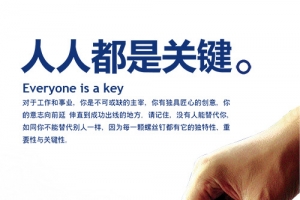企业文化墙海报设计