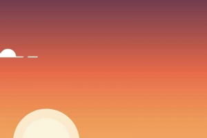 干旱沙漠黄色简约背景图