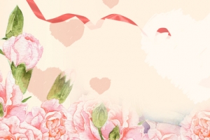 母亲节温馨手绘banner