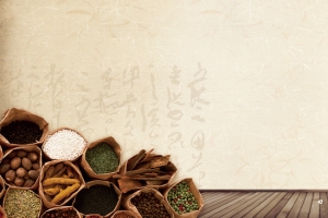 中国风五谷杂粮养生banner